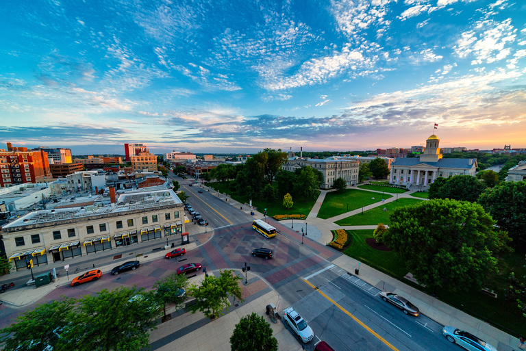 Pentacrest Sunset ksmurray 7.2018