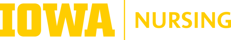 Nursing Block IOWA Horizontal Gold